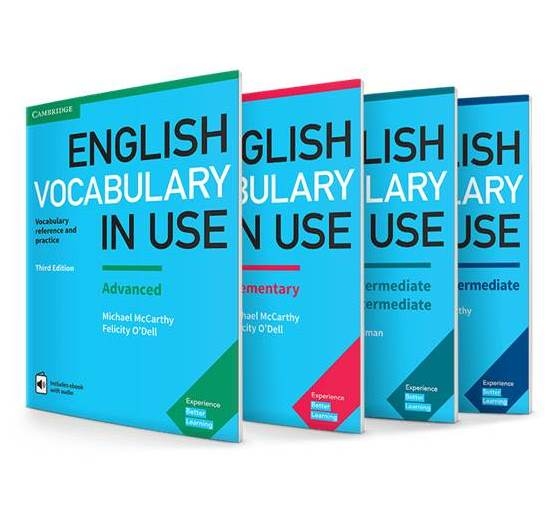 مجموعه 4 جلدی English Vocabulary in Use British - خرید کتاب زبان | زبان شاپ