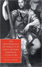 کتاب زبان د پرفورمنس آف نوبیلیتی این ارلی مدرن  The Performance of Nobility in Early Modern European Literature