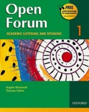 کتاب اپن فروم Open Forum 1 Student Book with Test Booklet