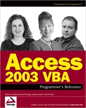 Access 2003 VBA Programmers Reference