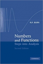 کتاب نامبرز اند فاکشنز  Numbers and Functions Steps into Analysis 2nd Edition