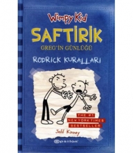 کتاب داستان ترکی ویمپی کید  Wimpy Kid Saftirik Gregin Günlügü Rodrick Kurallari