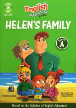 کتاب داستان انگلیسی خانواده هلن  English Adventure Starter 1(story):Helens Family