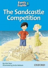 کتاب داستان انگلیسی فمیلی اند فرندز مسابقه قلعه شنی  Family and Friends Readers 1 The Sandcastle Competition