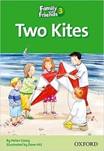 کتاب داستان انگلیسی فمیلی اند فرندز دو بادبادک  Family and Friends Readers 3 Two Kites