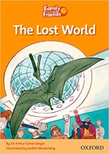 کتاب داستان انگلیسی فمیلی اند فرندز  دنیای گمشده  Family and Friends Readers 4 The Lost World