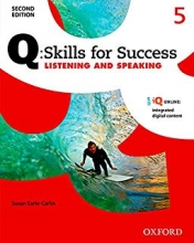 کتاب زبان کیو اسکیلز فور ساکسس Q Skills for Success 5 Listening and Speaking 2nd