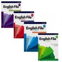 کتاب انگلیش فایل ویرایش چهارم English File fourth Edition مجموعه 4 جلدی