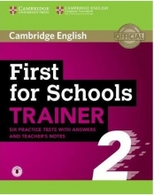 کتاب فرست فور اسکولز ترینر Cambridge English First for Schools Trainer 6 Practice Tests 2