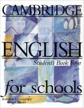 کتاب کمبریج انگلیش فور اسکولز Cambridge English for Schools Four