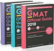 پک 3 جلدی کتاب های جی مت آفیشیال گاید GMAT Official Guide 2018 Bundle