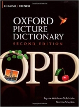 کتاب دیکشنری تصویری انگلیسی فرانسوی OPD Oxford Picture Dictionary English-French