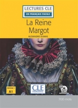 کتاب داستان فرانسوی ملکه مارگوت  La reine Margot - Niveau 1/A1
