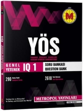 کتاب زبان ترکی بانک سوالات آزمون یوس YÖS General Ability IQ Question Bank 1