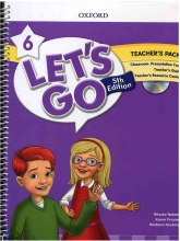 کتاب معلم لتس گو بگین ویرایش پنجم Lets Go 5th 6 Teachers Pack