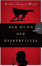کتاب رمان آلمانی سگ شکاری باسکرویل ها Der Hund der Baskervilles / The Hound of the Baskervilles (zweisprachig)