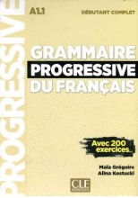 کتاب گرامر پروگرسیو فرانسه Grammaire Progressive Du Francais A1-1 - Debutant Complet