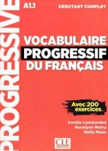 کتاب زبان فرانسه وکبیولر پروگرسیف Vocabulaire Progressif Du Francais A1-1 - Debutant Complet +Corriges