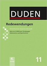 کتاب دیکشنری آلمانی دودن Duden Banden: 11 Redewendungen Worterbuch der deutschen Idiomatik