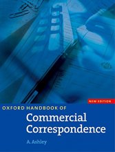 کتاب زبان آکسفورد هندبوک آف کامرشیال  Oxford Handbook of Commercial Correspondence(مکاتبات تجاری اشلی)
