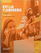 كتاب معلم فور کرنرز ویرایش دوم Four Corners Level 1 Teachers Edition 2ND