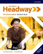 Headway Pre-intermediate 5th edition st + wb with DVD