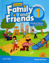 American Family and Friends 1 (2nd) SB+WB+CD سایز کوچک