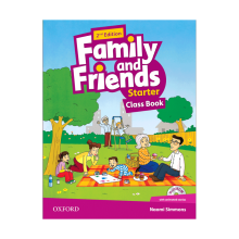 Family and Friends starter (2nd) SB+WB+2CD سايز كوچك