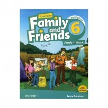 کتاب امریکن فمیلی اند فرندز American Family and Friends 6 2nd سايز کوچک
