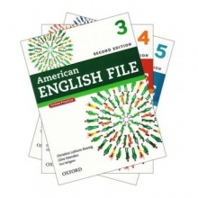 پکیج 3 جلد آخر کتابهای امریکن انگلیش فایل ویرایش دوم American English File رحلی
