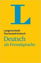 كتاب دیکشنری آلمانی لاگنشایت جیبی   Langenscheidt Taschenwörterbuch Deutsch als Fremdsprache