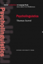 Oxford Introduction to Language Study Series Psycholinguistics