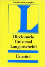 كتاب دیکشنری اسپانیایی  Diccionario universal Langenscheidt Español