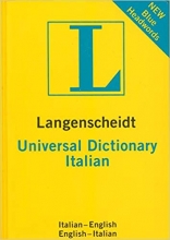 كتاب ایتالیایی لانگنشایت یونیورسال دیکشنری ایتالین Langenscheidt Universal Dictionary Italian