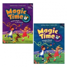مجموعه 2 جلدی کتاب مجیک تایم 1 2 Magic Time