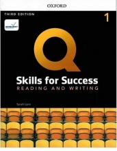 کتاب زبان کیو اسکیلز فور ساکسس ریدینگ اند رایتینگ Q Skills for Success 1 Reading and Writing third Edition