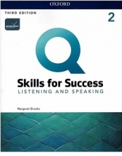 کتاب زبان کیو اسکیلز فور ساکسس Q Skills for Success 2 Listening and Speaking third Edition