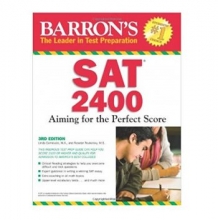 کتاب بارونز اس ای تی 2400 Barron's SAT 2400: Aiming for the Perfect Score
