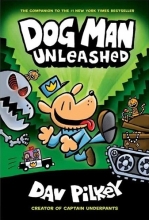 کتاب داستان انگلیسی پلیس قهرمان مرد سگی آزاد شده Dog Man Unleashed Dog Man 2