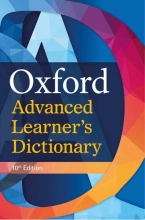 کتاب اکسفورد ادونسد لرنرز دیکشنری ویرایش دهم Oxford Advanced Learners Dictionary 10th