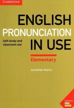 کتاب زبان پرونانسیشن این یوز المنتری ویرایش دوم Cambridge English Pronunciation in Use  Elementary 2nd Edition