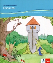 کتاب داستان آلمانی کودکان رنگی RAPUNZEL