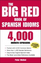 کتاب اسپانیایی د بیگ رد بوک اف اسپنیش ایدیومز  The Big Red Book of Spanish Idioms 4000 Idiomatic Expressions