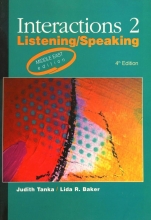 کتاب زبان اینتراکشن Interactions 2 Listening / Speaking 4th Edition Middle East Edition