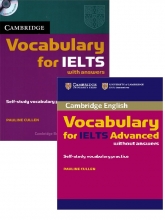 مجموعه دو جلدی کمبریج وکبیولری فور آیلتس اینتر و ادونسد Cambridge Vocabulary for Ielts
