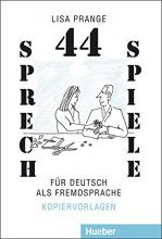 کتاب آلمانی بازی  44 Sprechspiele
