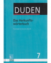کتاب دیکشنری آلمانی دودن  DUDEN Das Herkunftswörterbuch 7