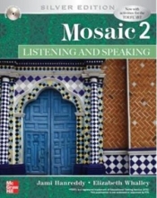 کتاب زبان موزاییک دو سیلور ادیشن Mosaic 2 Listening/Speaking 2 Silver Edition