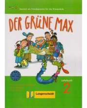 کتاب آلمانی کودکان د گرین مکث Der grüne Max 2 Lehrbuch+Arbeitsbuch