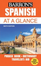 کتاب اسپنیش ات ا گلنس Spanish at a Glance Foreign Language Phrasebook & Dictionary